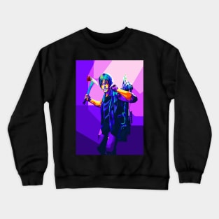 Daryl Dixon WPAP Pop Art Illustration Crewneck Sweatshirt